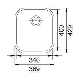 FRANKE zlewozmywak Armonia AMX 110-34 STAL SZLACHETNA JEDWAB 122.0021.444