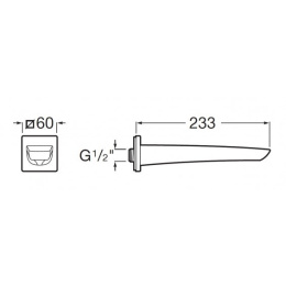 Roca Insignia Wylewka wannowa A5A0703C00