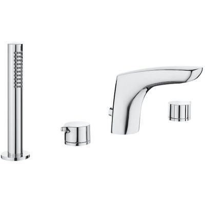 Roca Insignia bateria wannowo-prysznicowa 4-otworowa chrom A5A183AC00 Roca Insignia bateria wannowo-prysznicowa 4-otworowa chrom A5A183AC00