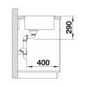 BLANCO ANDANO 400-IF zlewozmywak stalowy 522957