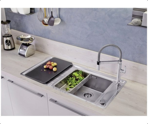 BLANCO ANDANO XL 6 S-IF Compact zlewozmywak stalowy lewy 523002 BLANCO ANDANO XL 6 S-IF Compact zlewozmywak stalowy lewy 523002