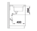 BLANCO ETAGON 700-U Zlewozmywak Stal polerowana, InFino, szyny 524270