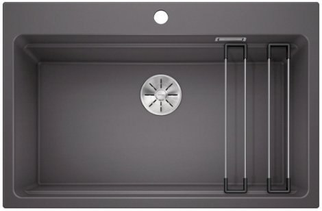 BLANCO ETAGON 8 Zlewozmywak Silgranit PuraDur Szarość skały, InFino, szyny 525188 BLANCO ETAGON 8 Zlewozmywak Silgranit PuraDur Szarość skały, InFino, szyny 525188
