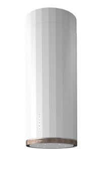 FABER STUDIO Okap Wyspowy CORINTHIA WH MATT 37 BIAŁY MAT 110.0456.219