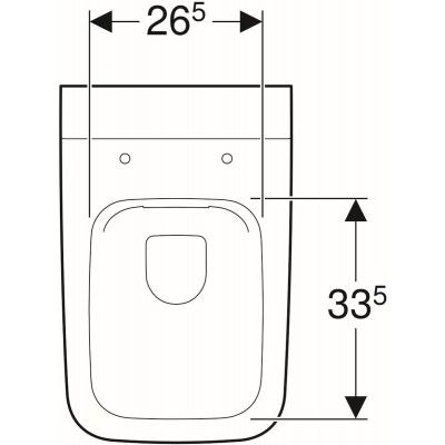 Geberit iCon miska WC wisząca lejowa Rimfree biała 201950000 Geberit iCon miska WC wisząca lejowa Rimfree biała 201950000