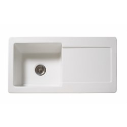 Z kodem LATO -7% !!! Reginox Zlewozmywak Ceramiczny biały błyszczący RL504CW (R25543)