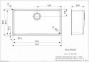 Z kodem LATO -7% !!! Reginox Zlewozmywak Stalowy OHIO 80x42 R15766