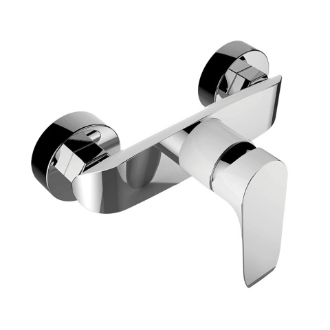 LAVEO Bateria natryskowa Alea biała/chrom BLE 640D