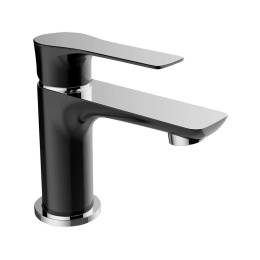LAVEO Bateria umywalkowa Raila czarna/chrom BLL 722D