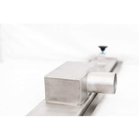 LAVEO Odpływ liniowy z rusztem do wklejenia płytki PLADO 1000 mm COV 210D