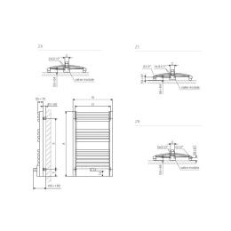 Terma Technologie Dexter Pro Grzejnik Łazienkowy 860x400 biały WGDEP086040