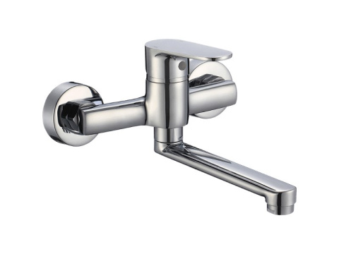 KUCHINOX Bateria umywalkowa ścienna Pana chrom BKN 050D KUCHINOX Bateria umywalkowa ścienna Pana chrom BKN 050D