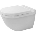 Duravit Starck 3 miska WC wisząca z deską wolnoopadającą białą 42250900A1