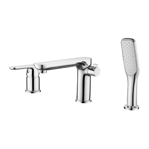 KUCHINOX DIMA – BATERIA WANNOWA STOJĄCA 3-OTWOROWA BQD 013D