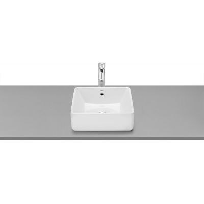 Roca Alter umywalka 39x37 cm nablatowa prostokątna biała A3270ML000 Roca Alter umywalka 39x37 cm nablatowa prostokątna biała A3270ML000