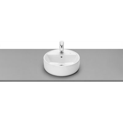 Roca Alter umywalka 40 cm nablatowa okrągła biała A3270MK000 Roca Alter umywalka 40 cm nablatowa okrągła biała A3270MK000