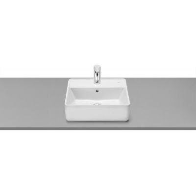 Roca Alter umywalka 42x39 cm nablatowa prostokątna biała A3270MM000 Roca Alter umywalka 42x39 cm nablatowa prostokątna biała A3270MM000