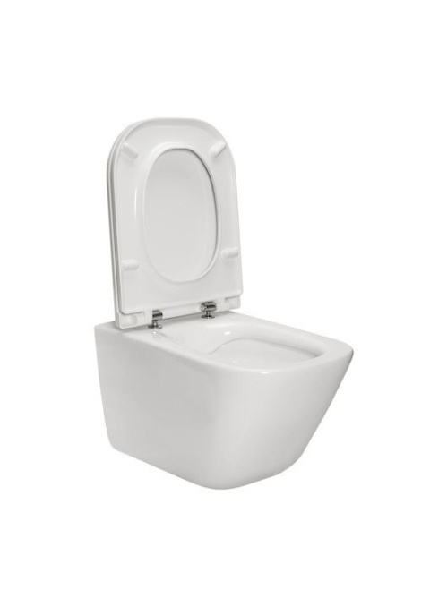 Roca Gap Rimless Slim Zestaw Miska WC + deska do WC A34H470000 Roca Gap Rimless Slim Zestaw Miska WC + deska do WC A34H470000