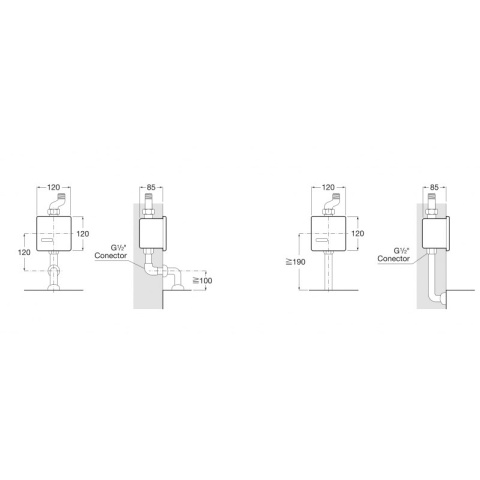 ROCA SENTRONIC - PANEL NATYNKOWY Z SENSOREM DO ZAWORU PISUAROWEGO BIAŁY - A5A8102B00 ROCA SENTRONIC - PANEL NATYNKOWY Z SENSOREM DO ZAWORU PISUAROWEGO BIAŁY - A5A8102B00
