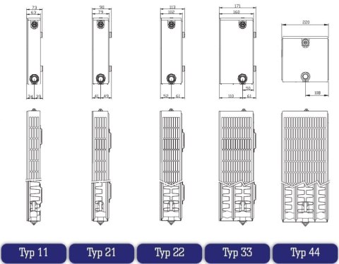 Grzejnik Stelrad PLANAR STYLE 22 500x900