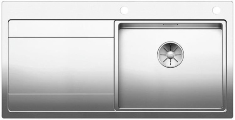 BLANCO DIVON II 5 S-IF zlew nablatowy / wpuszczany w blat z korkiem automatycznym lewy 521659 BLANCO DIVON II 5 S-IF zlew nablatowy / wpuszczany w blat z korkiem automatycznym lewy 521659
