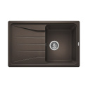 BLANCO SONA 45 S zlew nablatowy z manualnym korkiem Kawowy 519670