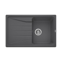 BLANCO SONA 45 S zlew nablatowy z manualnym korkiem Szarość Skały 519663
