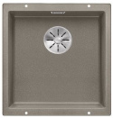 BLANCO SUBLINE 400-U Zlew Podblatowy z Korkiem Manualnym Kolor Tartufo 523429
