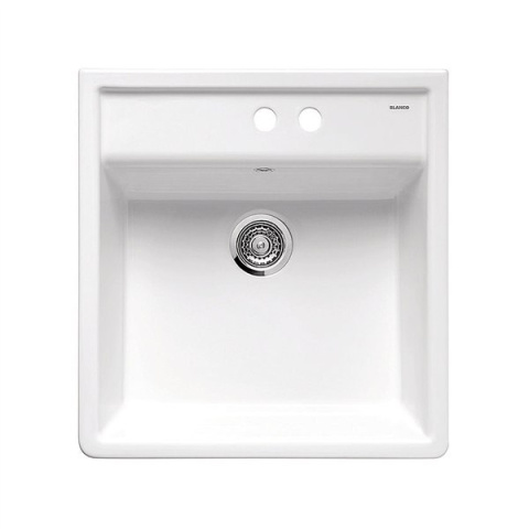 BLANCO PANOR 60 zlew modułowy z korkiem manualnym 2 otwory Biały 514501 BLANCO PANOR 60 zlew modułowy z korkiem manualnym 2 otwory Biały 514501