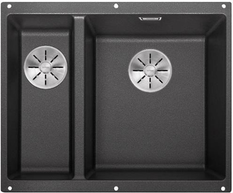 BLANCO SUBLINE 340/160-U zlew podblatowy z korkiem manualnym prawy 523558