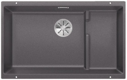 BLANCO SUBLINE 700-U Level zlew podblatowy z korkiem manualnym Szarość Skały 523539