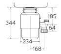 INSINKERATOR Evolution 200 młynek do odpadów 513448