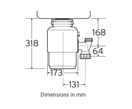 INSINKERATOR Model 56 rozdrabniacz 513451