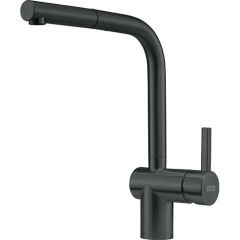 Franke Atlas Neo Pull-Out bateria kuchenna z wyciąganą wylewką czarna stal szlachetna 115.0550.427 Franke Atlas Neo Pull-Out bateria kuchenna z wyciąganą wylewką czarna stal szlachetna 115.0550.427