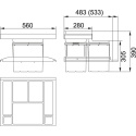 Franke Trolley Vario 60 Sortownik Na Odpady 134.0066.057