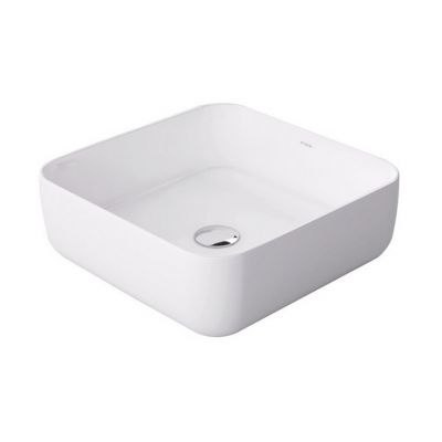Massi Alizma umywalka nablatowa 39 cm kwadratowa biała MSU-0009 Massi Alizma umywalka nablatowa 39 cm kwadratowa biała MSU-0009