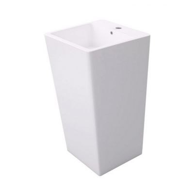 Massi Triumf umywalka 40 cm kwadratowa wolnostojąca biała MSUS-002 Massi Triumf umywalka 40 cm kwadratowa wolnostojąca biała MSUS-002