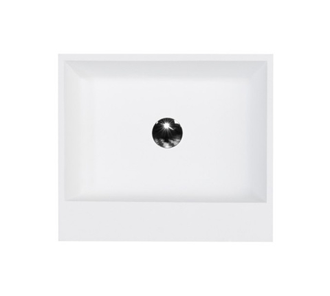 Besco VERA GLAM Umywalka nablatowa 40x50x15 grafitowa UMD-V-NBG Besco VERA GLAM Umywalka nablatowa 40x50x15 grafitowa UMD-V-NBG