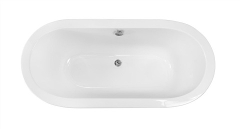 Besco VICTORIA wanna wolnostojąca owalna POD ZABUDOWĘ 160x75 cm WKV-160-WZ Besco VICTORIA wanna wolnostojąca owalna POD ZABUDOWĘ 160x75 cm WKV-160-WZ