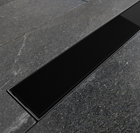 Besco Virgo Black Odłpyw Liniowy 70cm OL-70-VBL Besco Virgo Black Odłpyw Liniowy 70cm OL-70-VBL