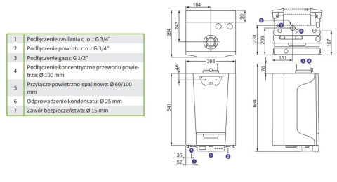 De Dietrich MCR3 evo 24T kocioł jednofunkcyjny 5,5-23,8kW + regulator iSens 7716670IS De Dietrich MCR3 evo 24T kocioł jednofunkcyjny 5,5-23,8kW + regulator iSens 7716670IS
