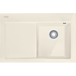 Z kodem LATO -7% !!! Franke Studio Mythos Zlew Ceramiczny MTK 611-78 Fraceram Kremowy 124.0540.950