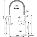 Z kodem LATO -7% !!! Franke Studio Pescara Semi-Pro XL Bateria Kuchenna Stal Szlachetna 115.0472.959