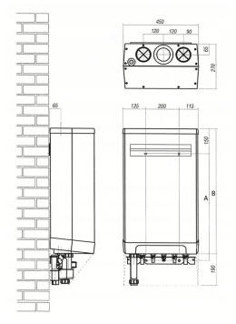 ACV Kompakt HR ECO 24/28 Kocioł Grzewczy Dwufunkcyjny 08658401