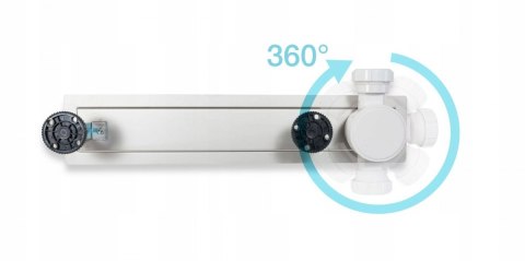 BALNEO SIDE-DRAIN 50 - ODPŁYW LINIOWY 50 CM DWUSTRONNY Z SYFONEM BOCZNYM OBROTOWYM BALNEO SIDE-DRAIN 50 - ODPŁYW LINIOWY 50 CM DWUSTRONNY Z SYFONEM BOCZNYM OBROTOWYM