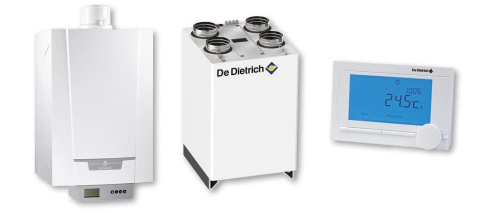 De Dietrich Kocioł gazowy kondensacyjny MCR3 evo 24T + iSense + rekuperator Recovens V400 7716670ISRU De Dietrich Kocioł gazowy kondensacyjny MCR3 evo 24T + iSense + rekuperator Recovens V400 7716670ISRU