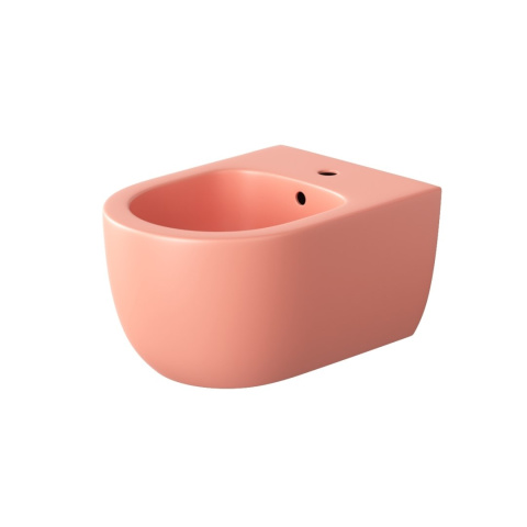 Massi Molis Bidet wiszący 36x49 cm Różowy MSB-0013-MS Massi Molis Bidet wiszący 36x49 cm Różowy MSB-0013-MS