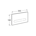 ROCA DUPLO ONE EP1 - PRZYCISK ELEKTRONICZNY CZARNY - A890104008