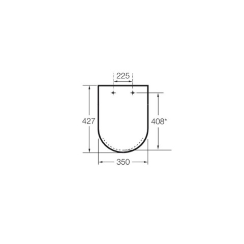 ROCA GAP SQUARE COMPACTO - DESKA SLIM WOLNOOPADAJĄCA DUROPLAST BIAŁY - A801732001 ROCA GAP SQUARE COMPACTO - DESKA SLIM WOLNOOPADAJĄCA DUROPLAST BIAŁY - A801732001