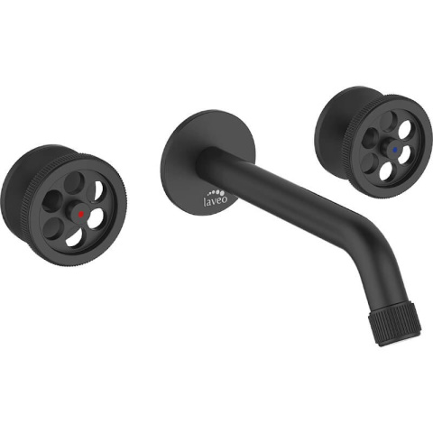 Laveo Muro – bateria umywalkowa podtynkowa z korkiem BAU 722P